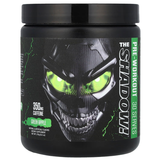THE SHADOW PRE WORKOUT 30 SERV GREEN APPLE