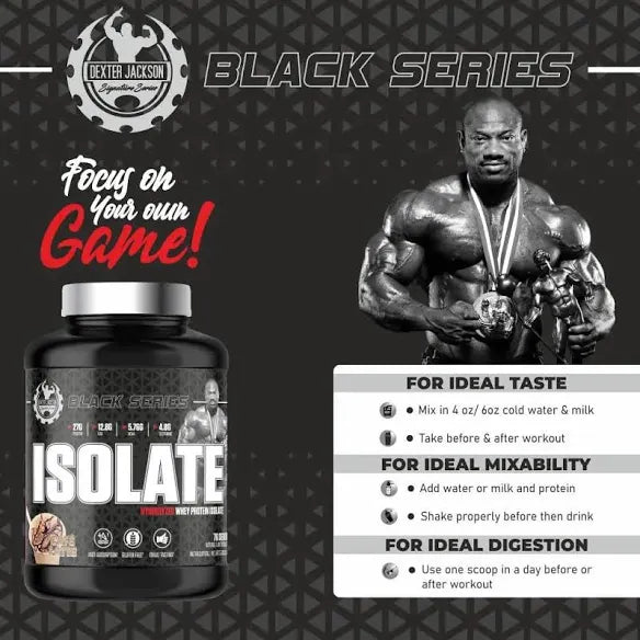 DEXTER JACKSON BLACK SERIES ISOLATE CHOCOLATE -76 SERV