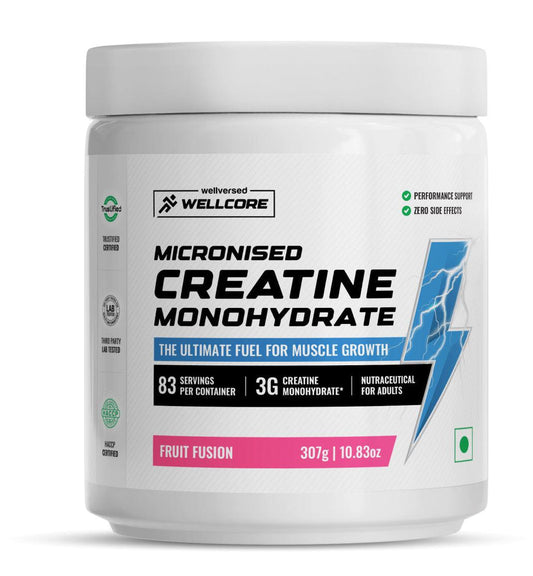 WELLCORE CREATINE FRUIT FUSHION -307GM-83 SERV