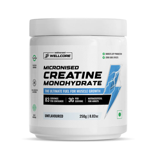 WELLCORE CREATINE UN FLAV-100 GRAM-33 SERV