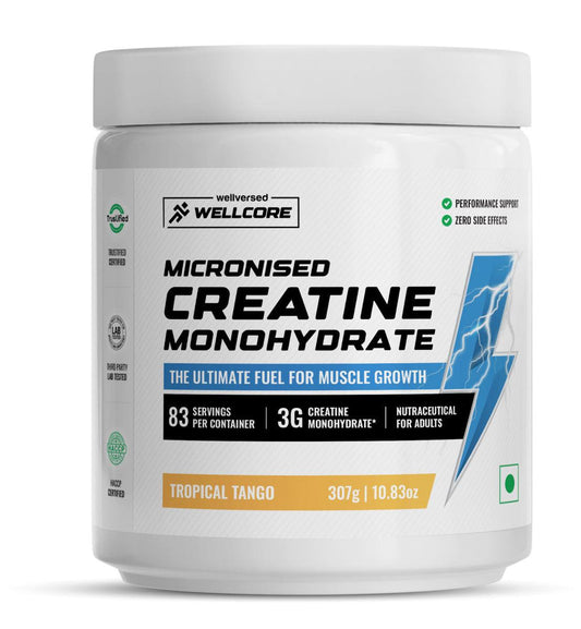 WELLCORE CREATINE TROPICAL TANGO -307GM-83 SREV