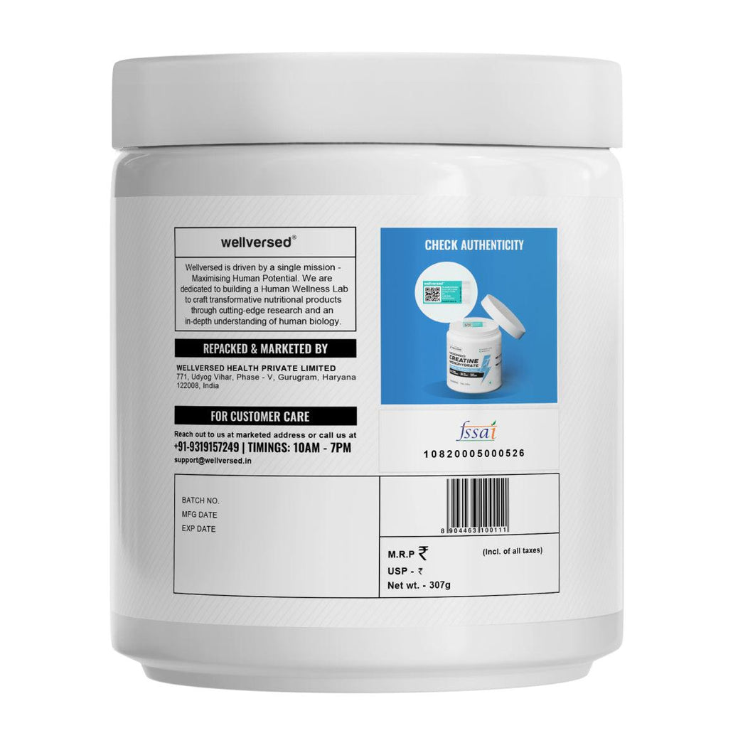 WELLCORE CREATINE FRUIT FUSHION -307GM-83 SERV