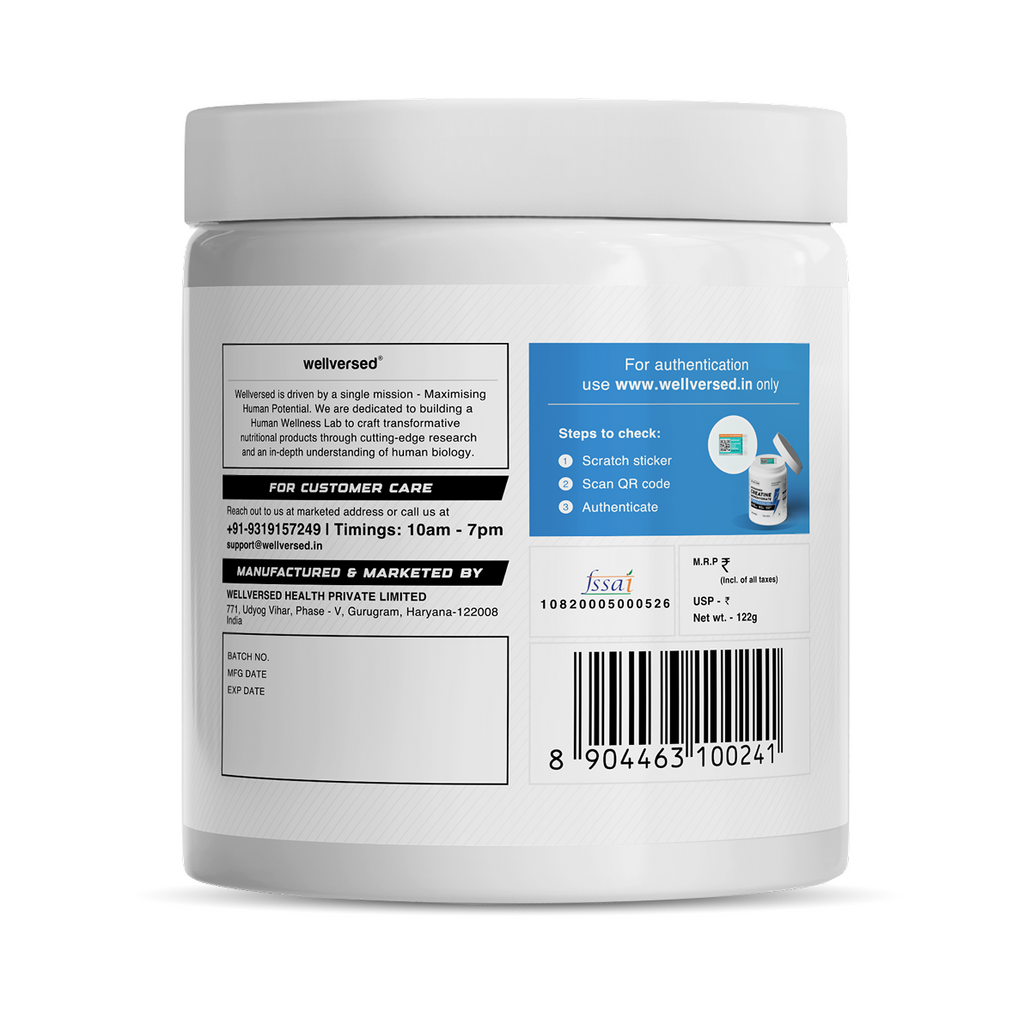WELLCORE CREATINE KIWI KICK-33 SERV -122 GM
