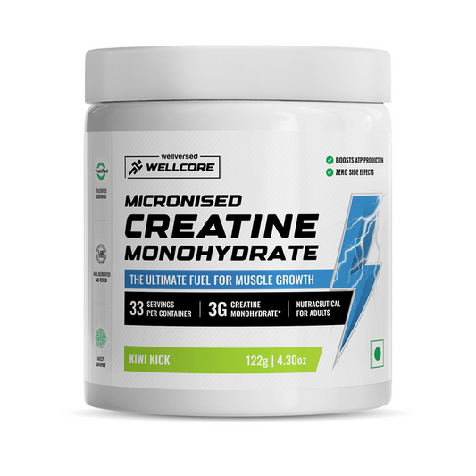 WELLCORE CREATINE KIWI KICK-33 SERV -122 GM