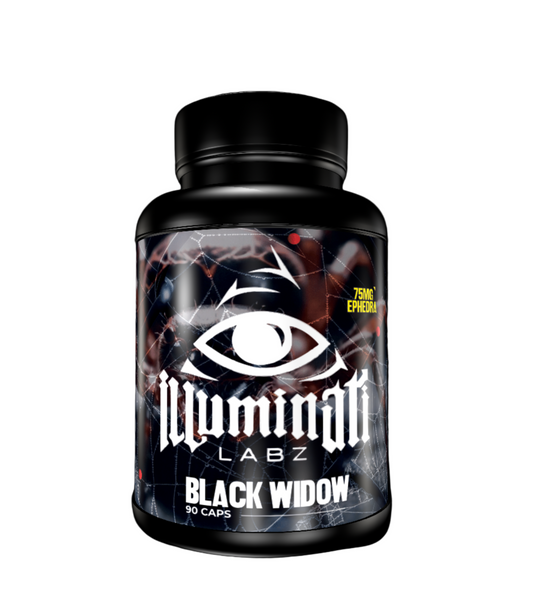 ILLUMINATI LABZ BLACK WIDOW FAT BURNER - 90 CAPS