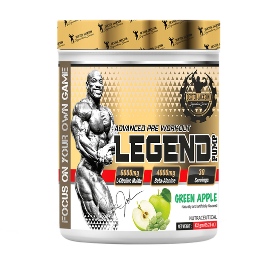 DEXTER LEGEND PRE WORKOUT GREEN APPLE 30 SERV