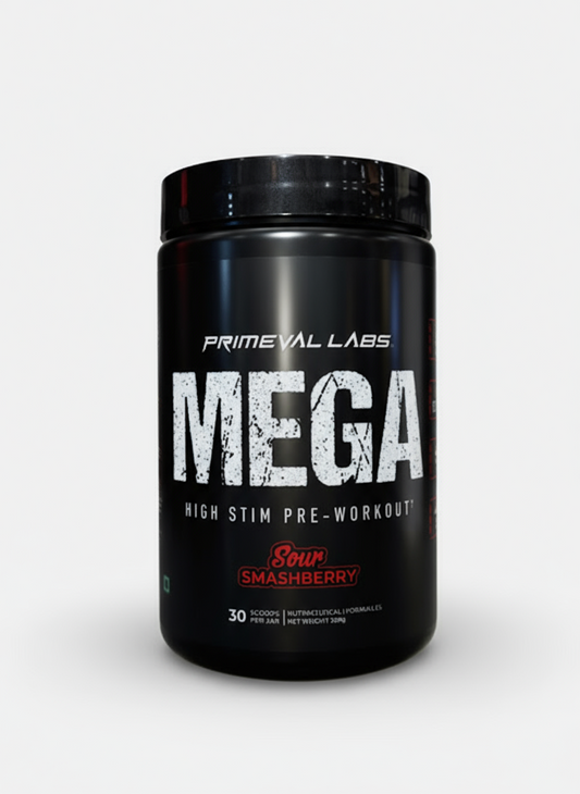 PRIMEVEL MEGA PRE WORKOUT LEMON LIME 30 SERV