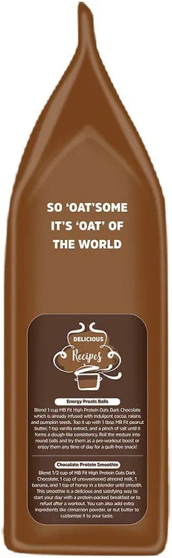 MUSCLEBLAZE 1 KG HIGH PROTEIN OATS DARK CHOCOLATE