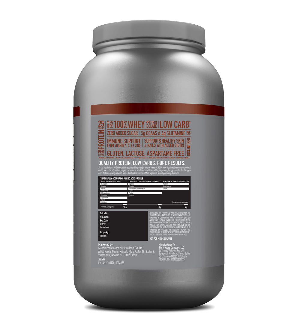 ISOPURE DUTCH CHOCOLATE 1KG