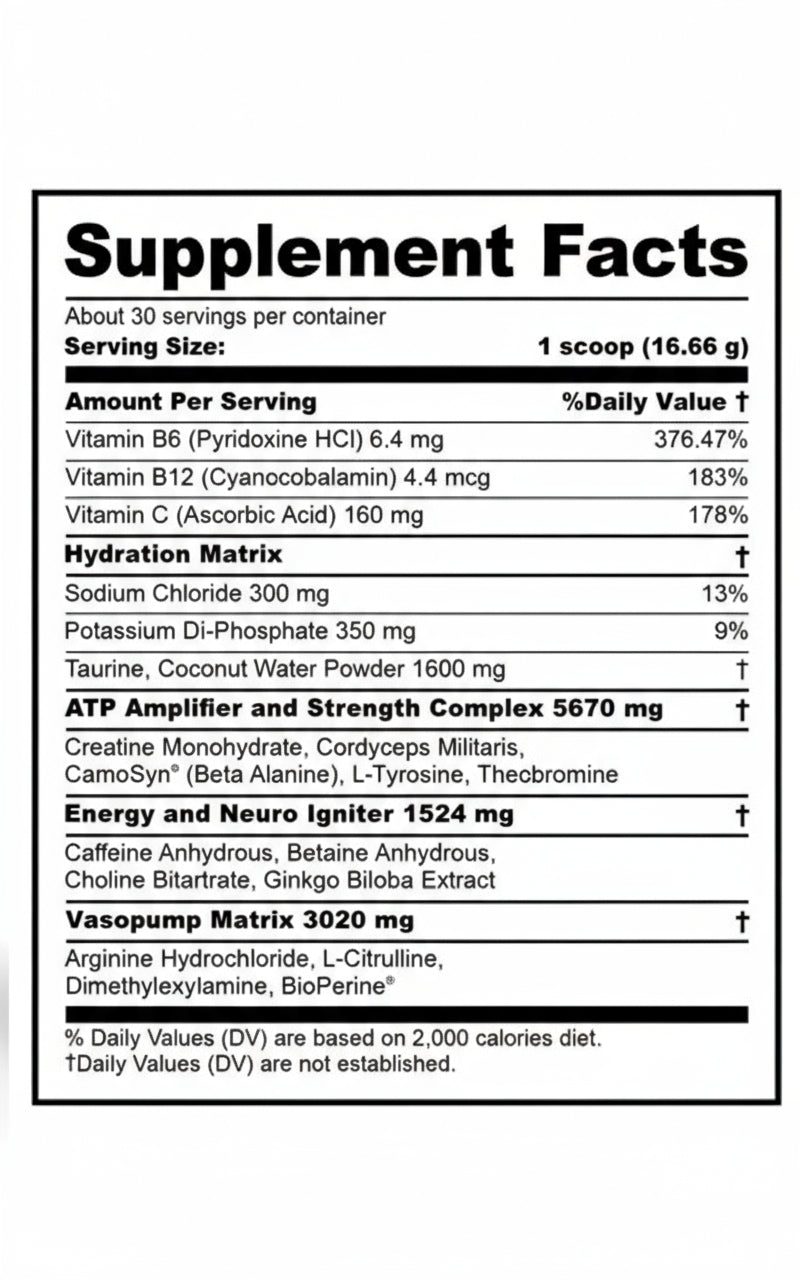KARMA PRE WORKOUT