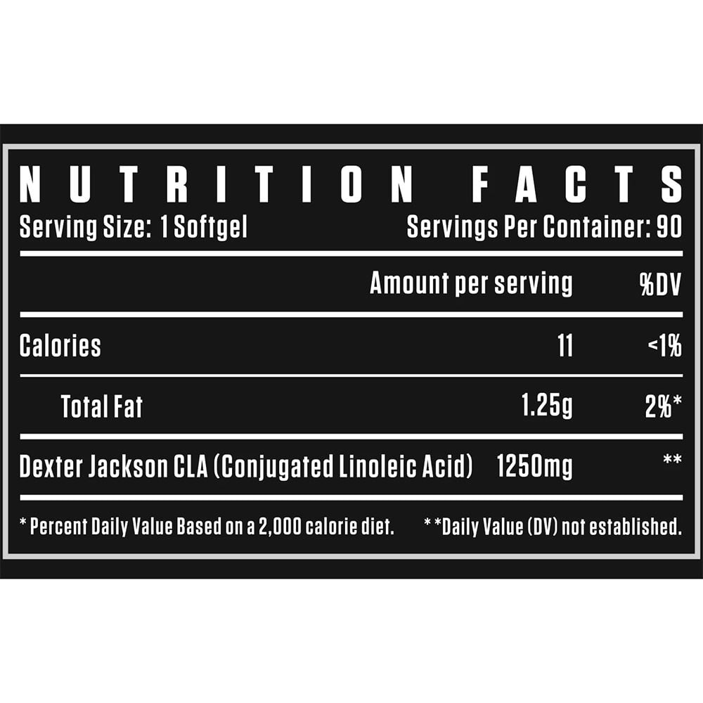 DEXTER JACKSON BLACK CLA - 90 CAPS ( fat burner )