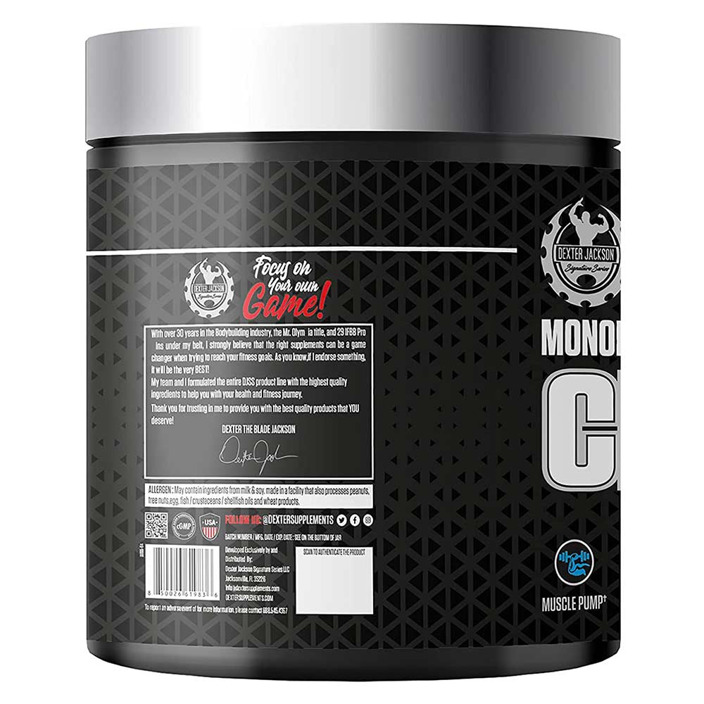 DEXTER JACKSON BLACK SERIES CREATINE 300 GRAM ( BLACK )
