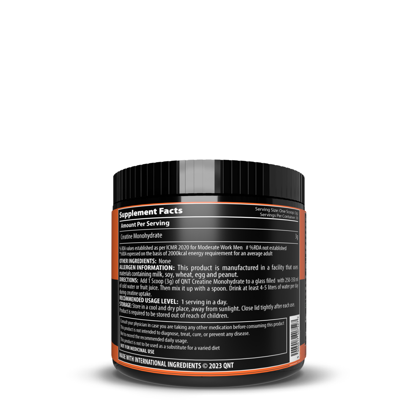 QNT CREATINE 100 GRAM CAN