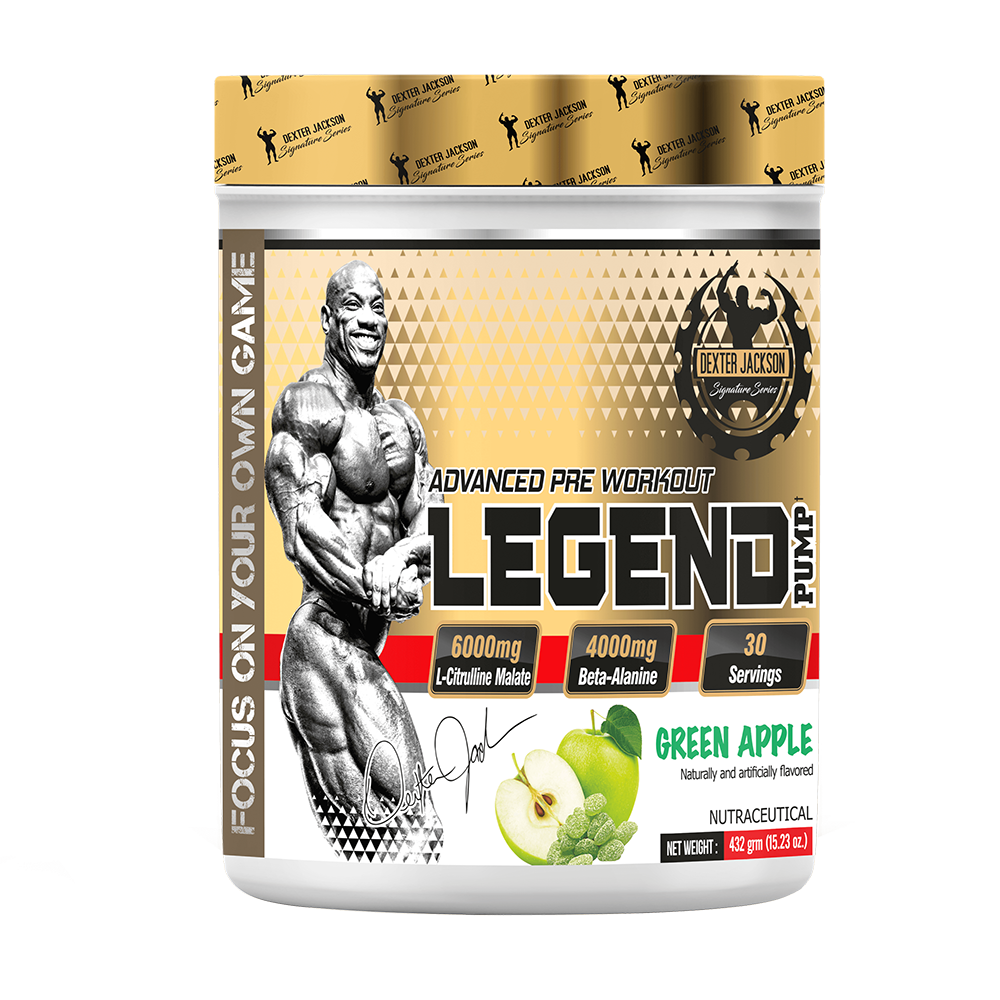 DEXTER LEGEND PRE WORKOUT GREEN APPLE 30 SERV